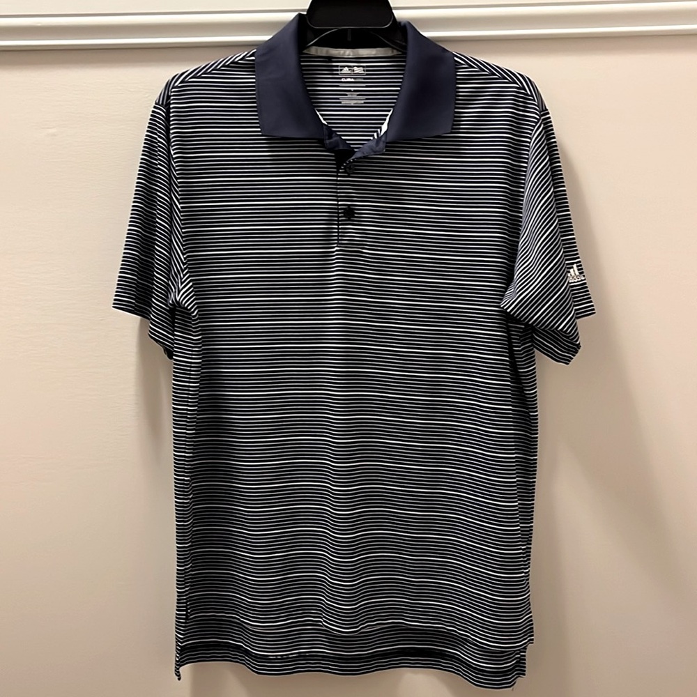 Men’s Adidas Climalite Golf Shirt Polo Size Large